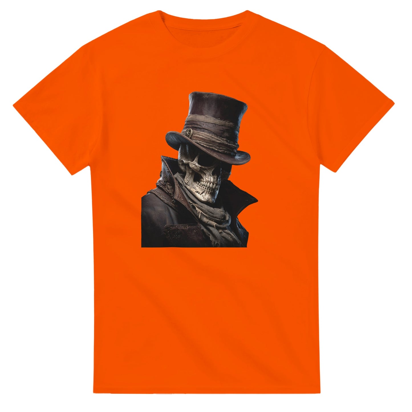 Steampunk Skull on a Heavyweight T-shirt