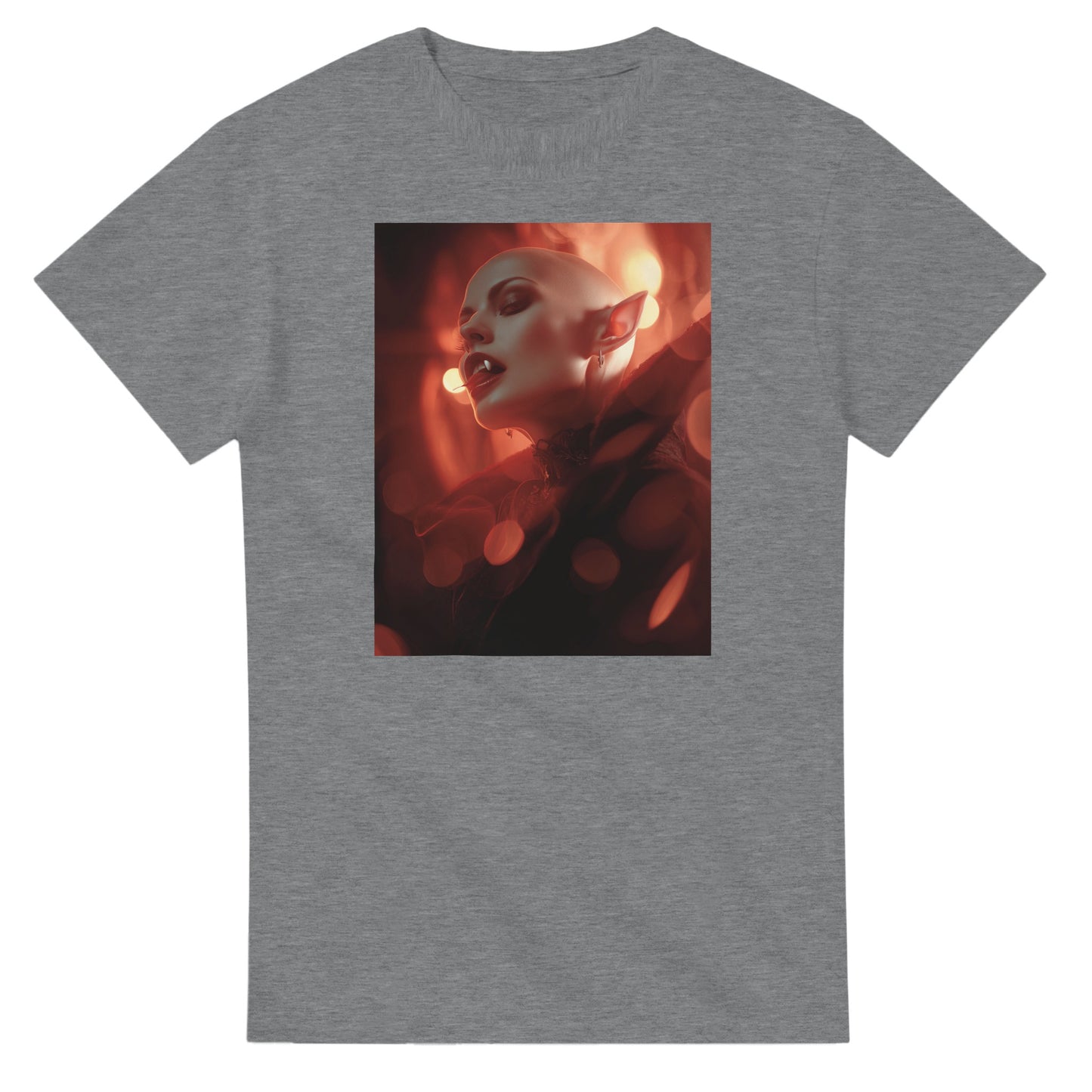 Cute Lil' Vampire on a Heavyweight T-shirt