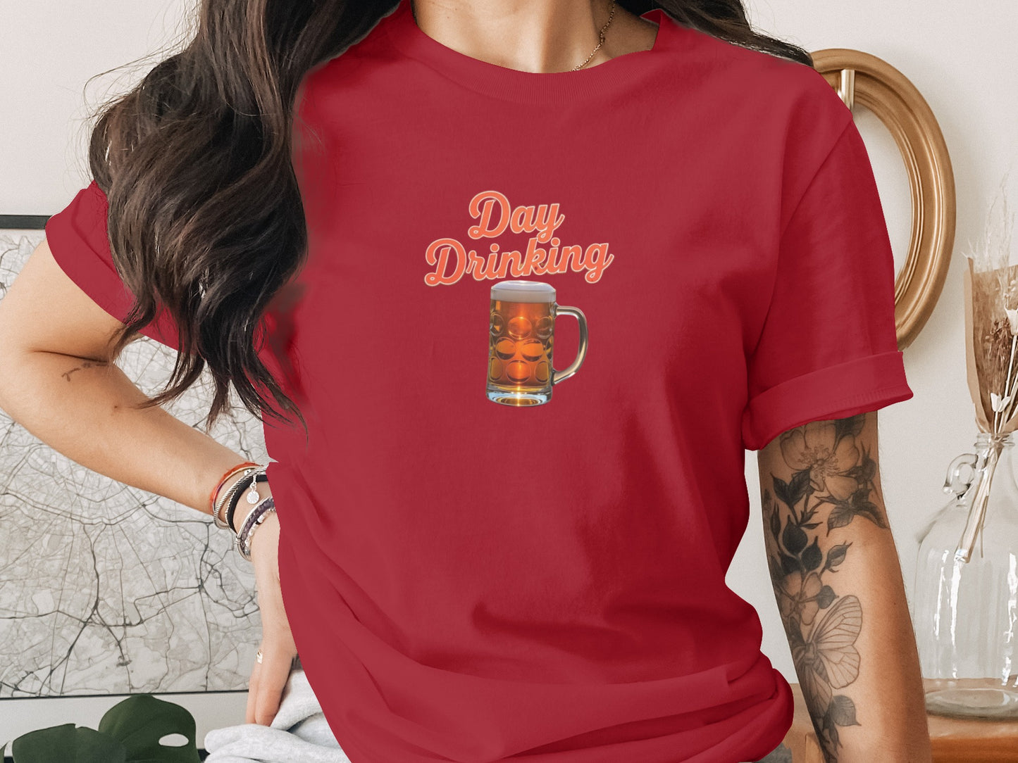 Day Drinking Graphic Shirt Casual Wear Product