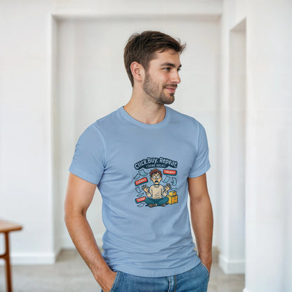 Click Buy Repeat Send Help heavyweight t-shirt mockup