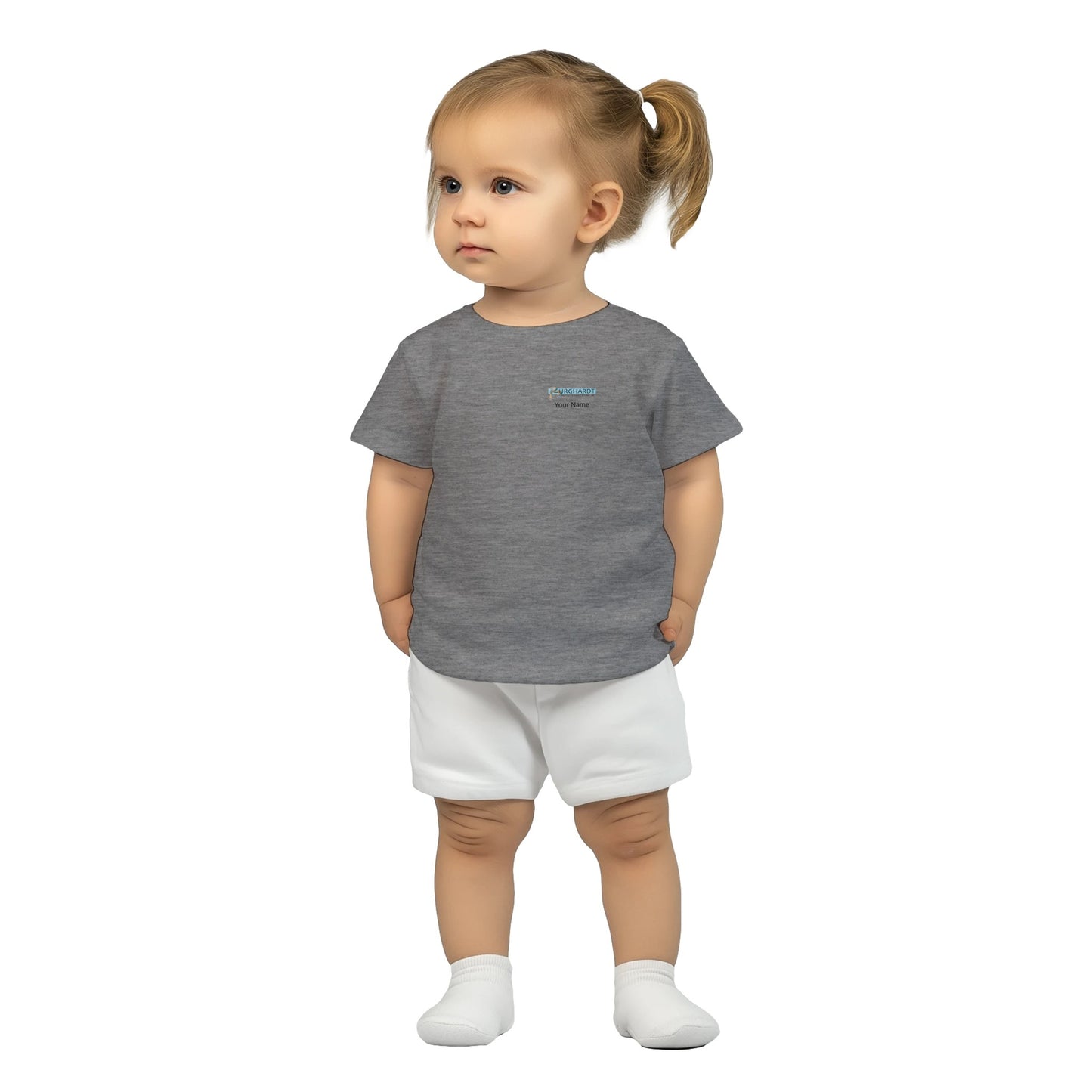 Burghardt Metal Fabricating, Inc., logo on a Baby T-shirt
