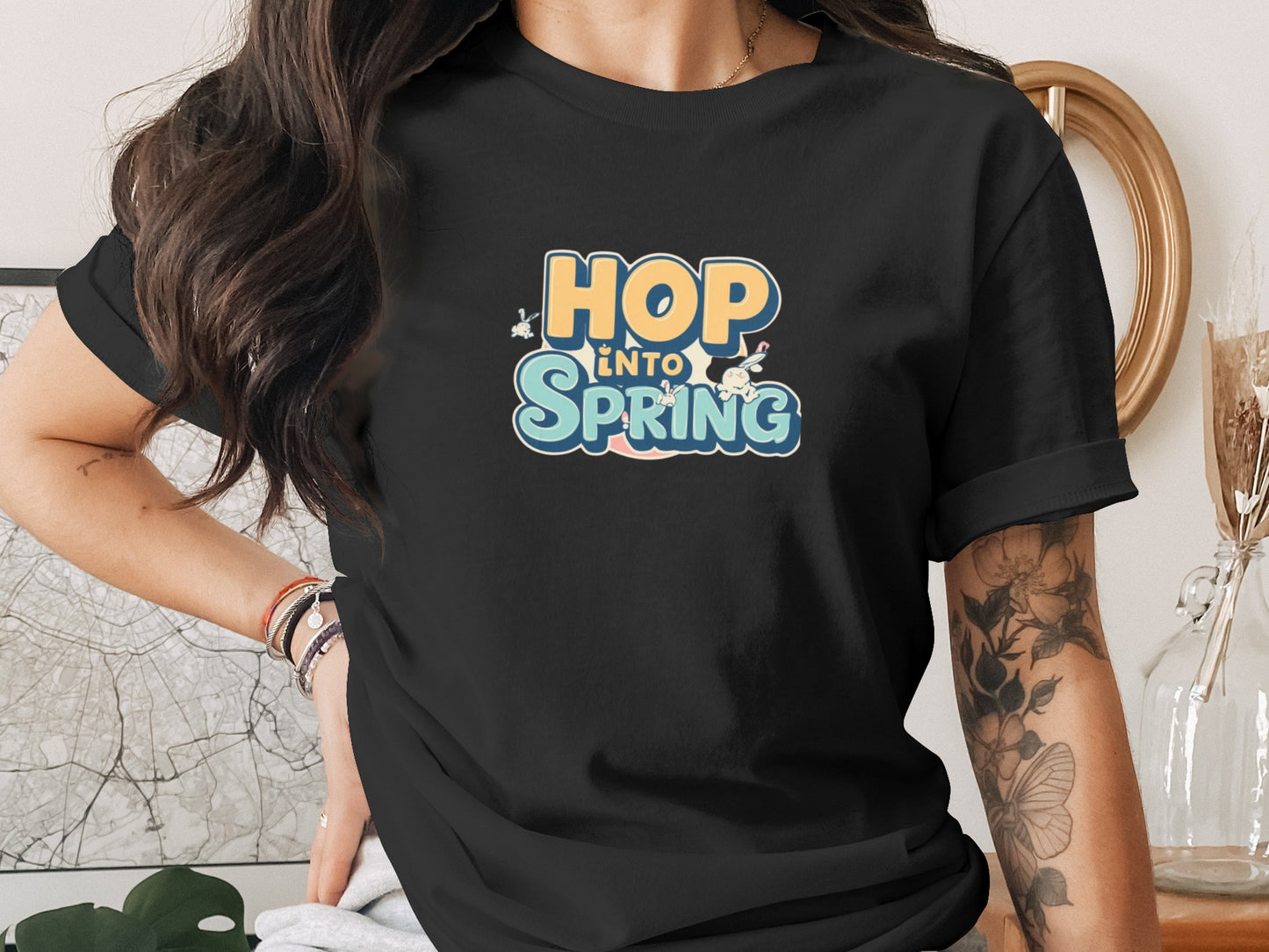 Hop Into Spring Bunny Graphic Black Tee product type
Hop Into Spring, Spring Tee, Bunny Shirt, Easter Tee, Spring Fashion, Seasonal Apparel, Rabbit Design, Cute Bunny Tee, Graphic Tee, Black Tee, Womens Top, Celebration Shirt, Holiday Tee, Animal Graphic, Spring Time, Gift Idea, Trendy Tee, Fun Design, Happy Spring, Easter Bunny