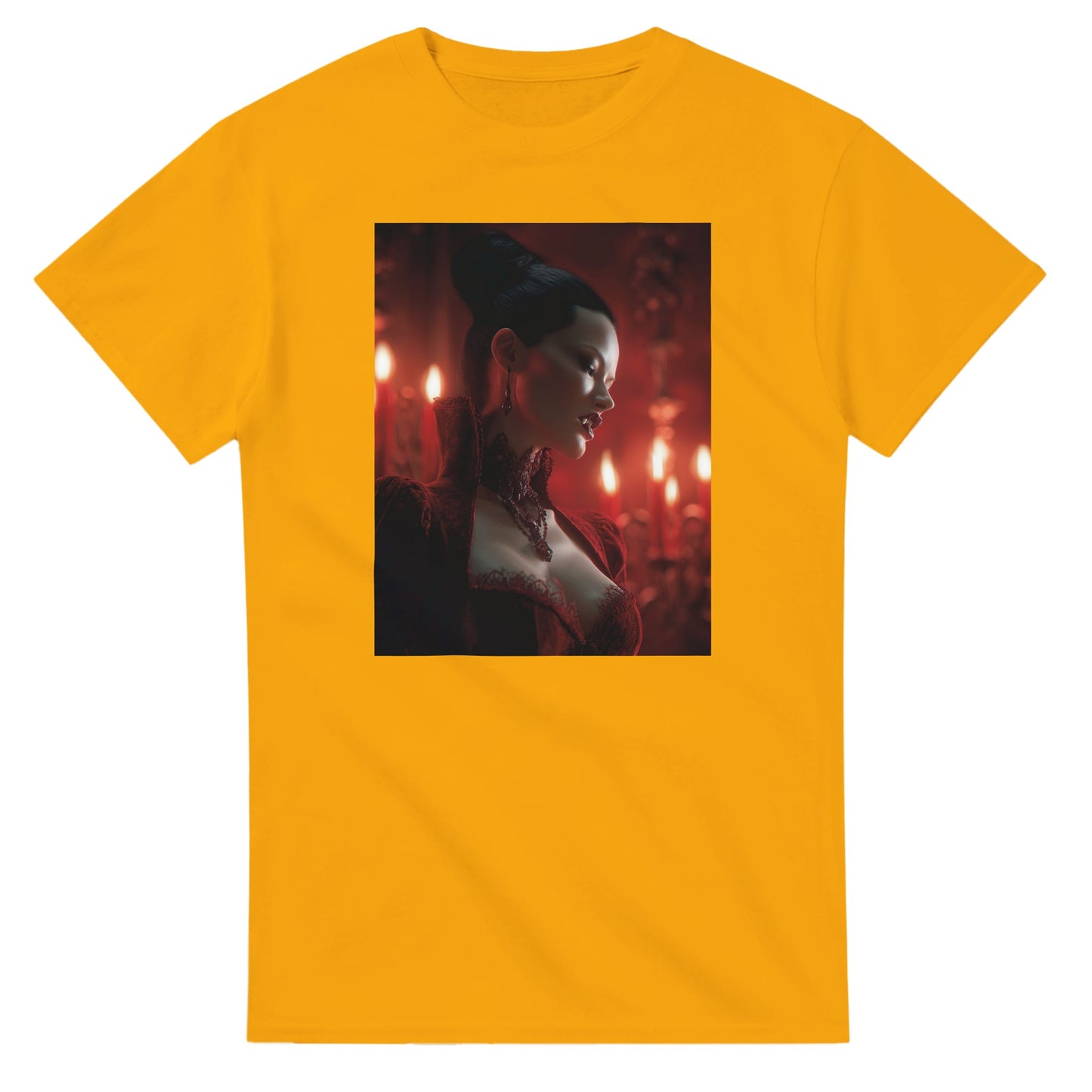Cute Lil' Vampire on a Heavyweight T-shirt