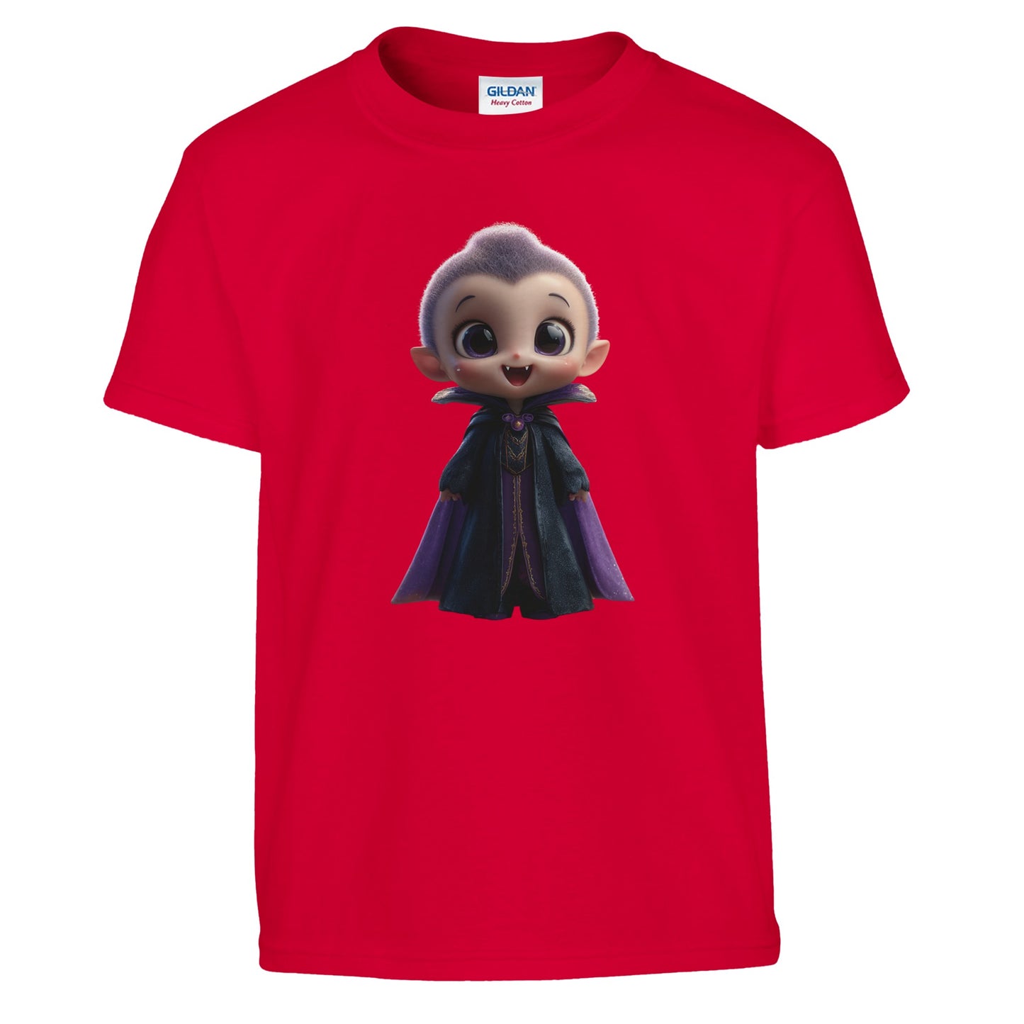 Cute Lil' Vampire on a Heavyweight T-shirt