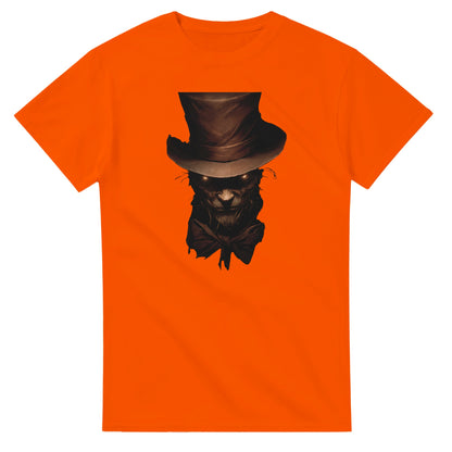 Mysterious Glimmering Eyes on a Heavyweight T-shirt