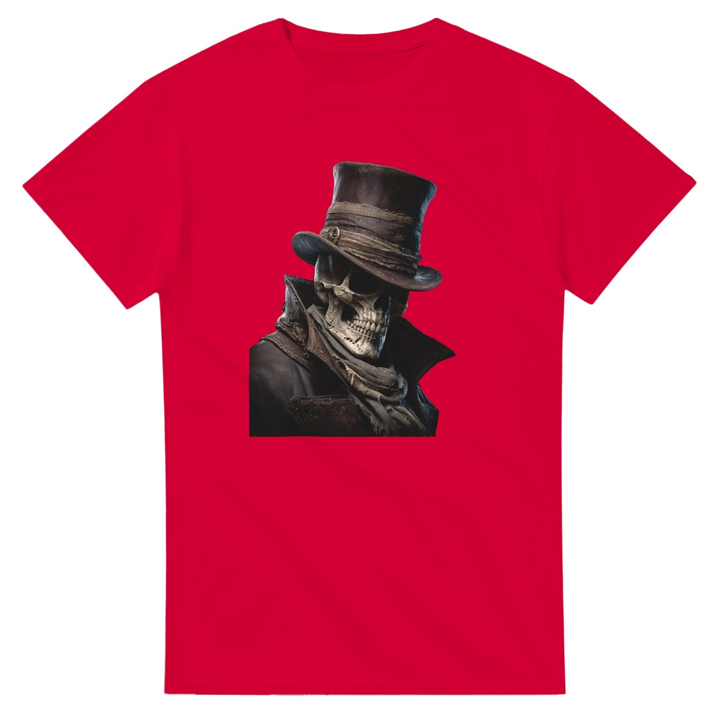 Steampunk Skull on a Heavyweight T-shirt