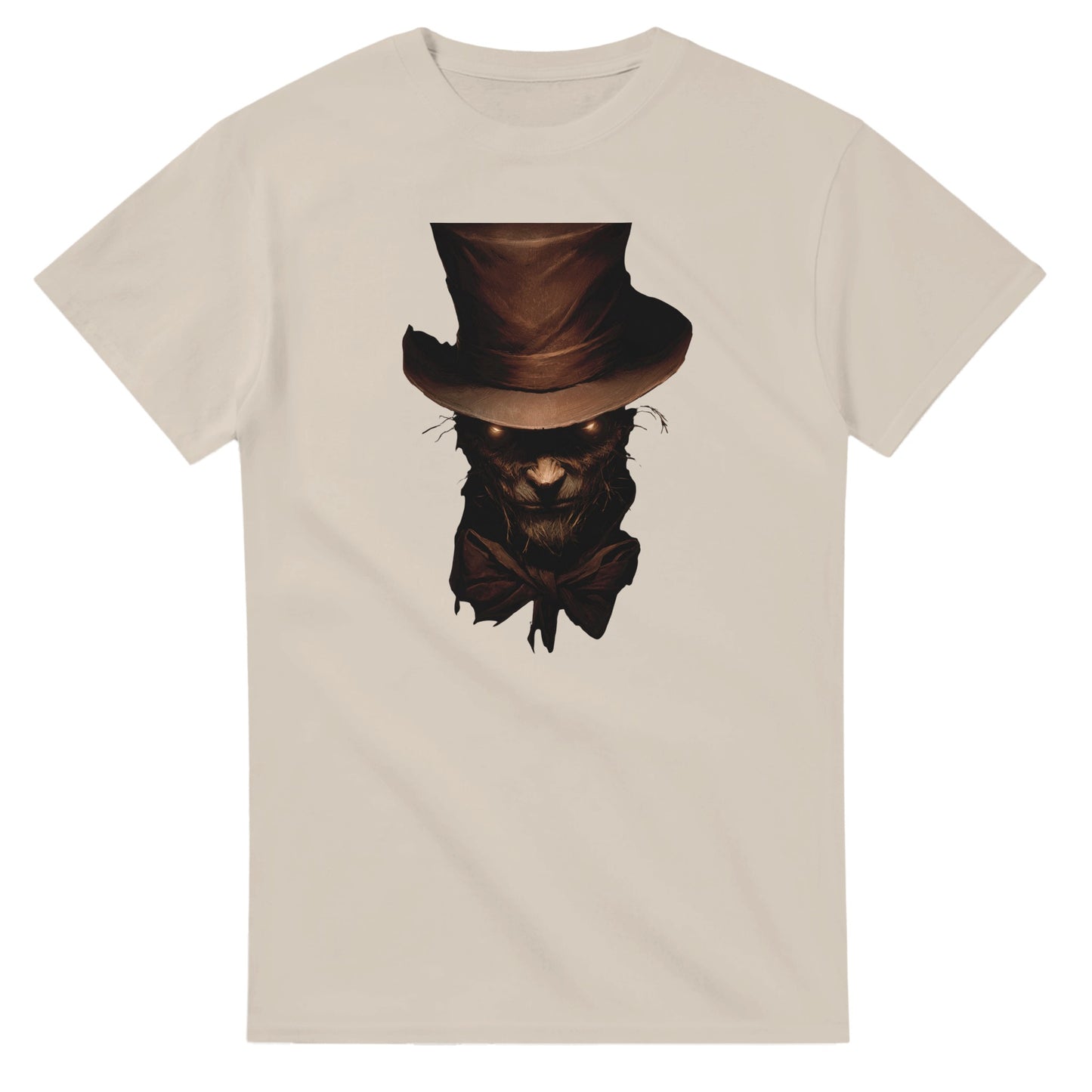 Mysterious Glimmering Eyes on a Heavyweight T-shirt