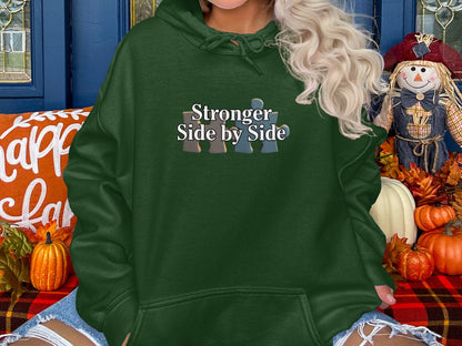 Stronger Side by Side Graphic Hoodie