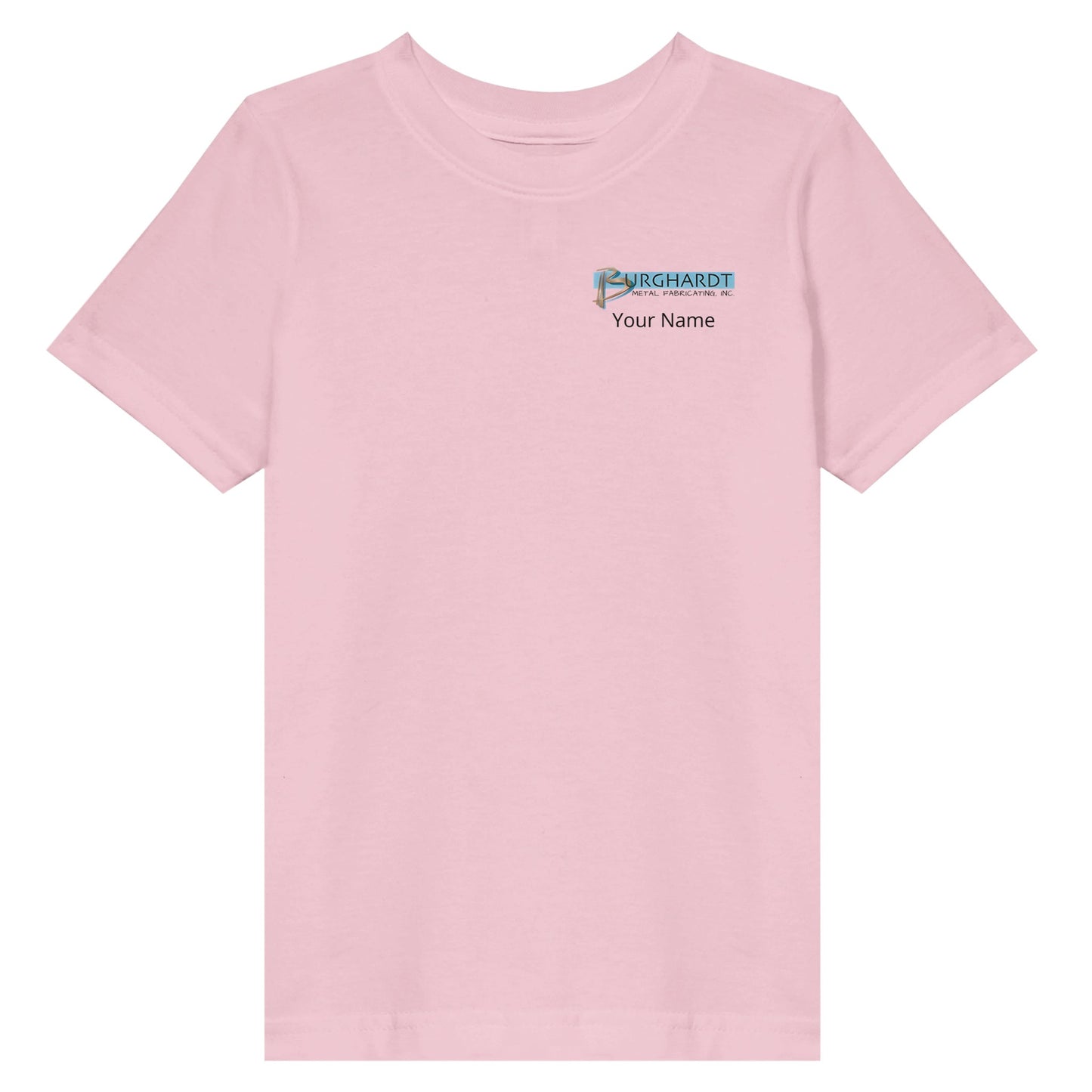 Burghardt Metal Fabricating, Inc., logo on a Toddler Jersey T-Shirt