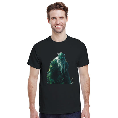 Ancient Forest Spirit on a Heavyweight T-shirt