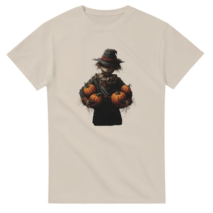 Spooky Scarecrow on a Heavyweight T-shirt