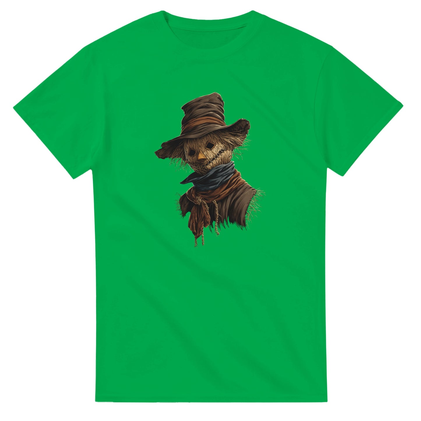 Rustic Scarecrow on a Heavyweight T-shirt