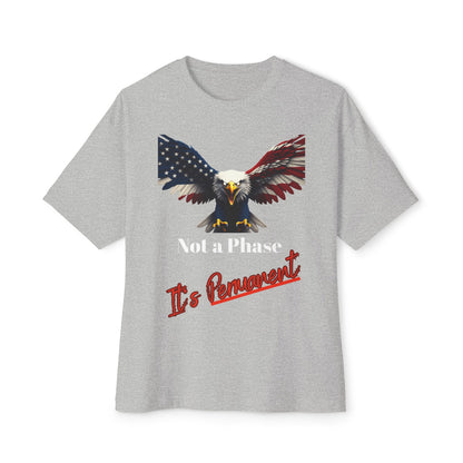 Not A Phase It's Permanent Patriotic Eagle on a Premium Tee