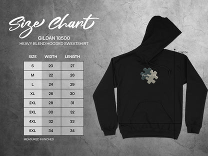 Gildan 18500 Size Chart Heavy Blend Hooded Sweatshirt Product