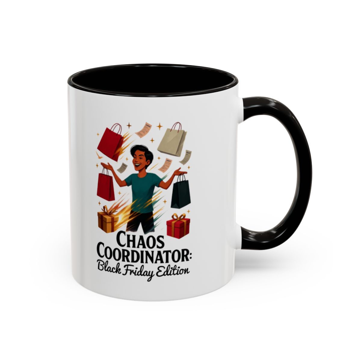 Chaos Coordinator: Black Friday Edition mug