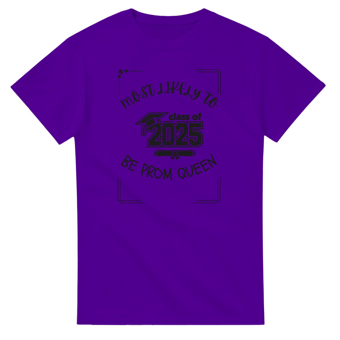 Most Likely To' high school design on a Heavyweight T-shirt 