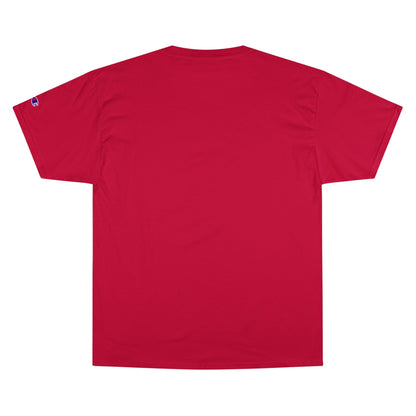 Let Freedom Ring Patriotic Eagle on a Champion T-shirt