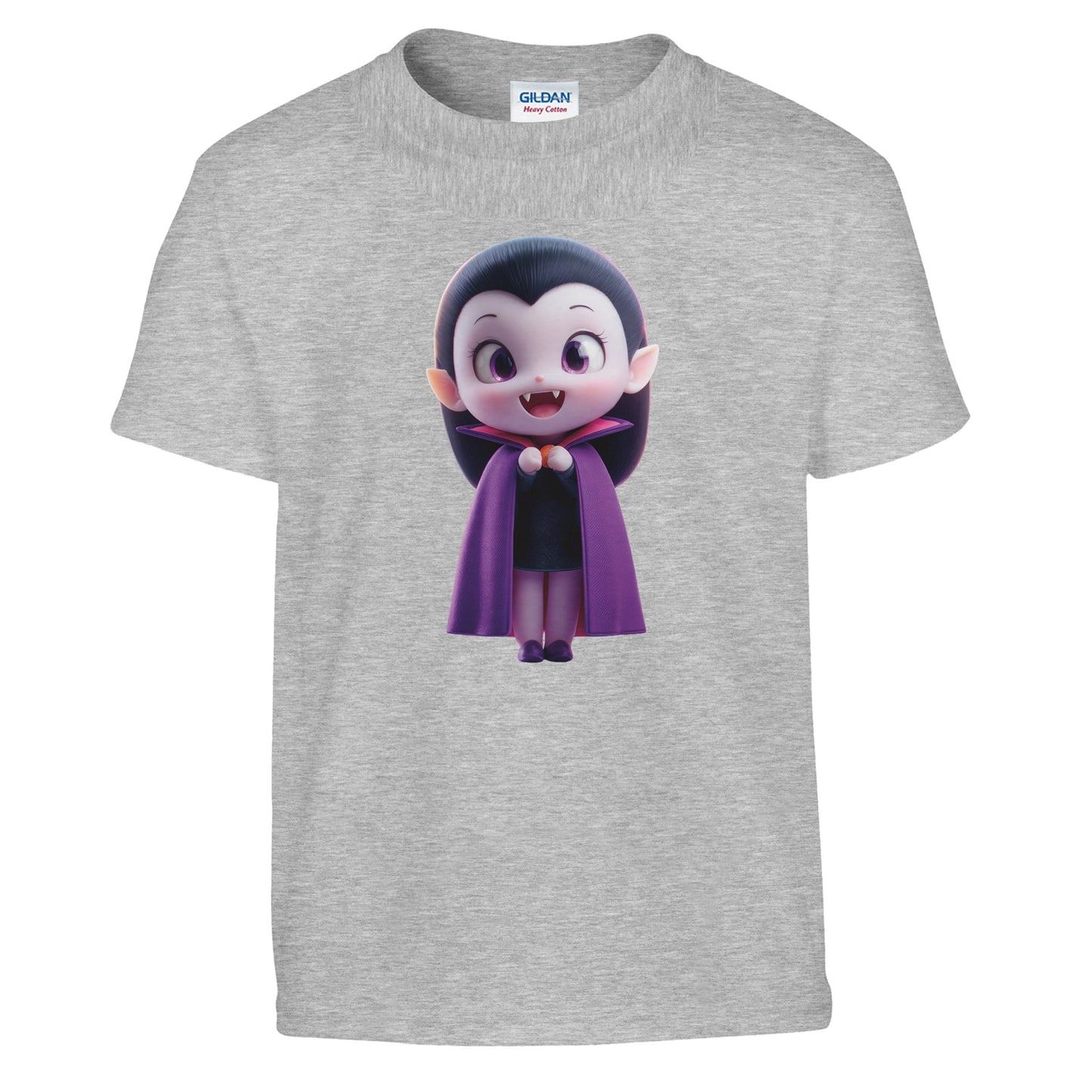 Cute Lil' Vampire on a Heavyweight T-shirt