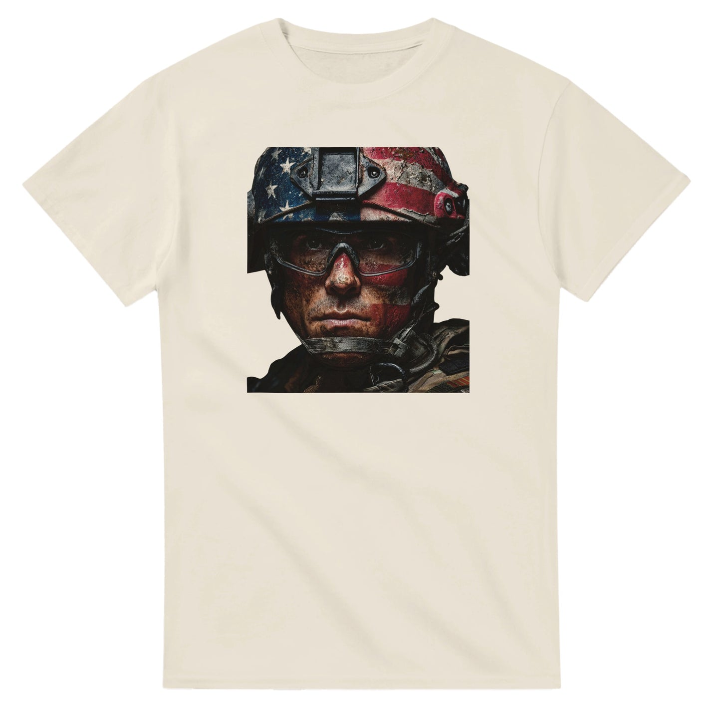 Patriotic Spirit Comfort on a heavyweight t-shirt