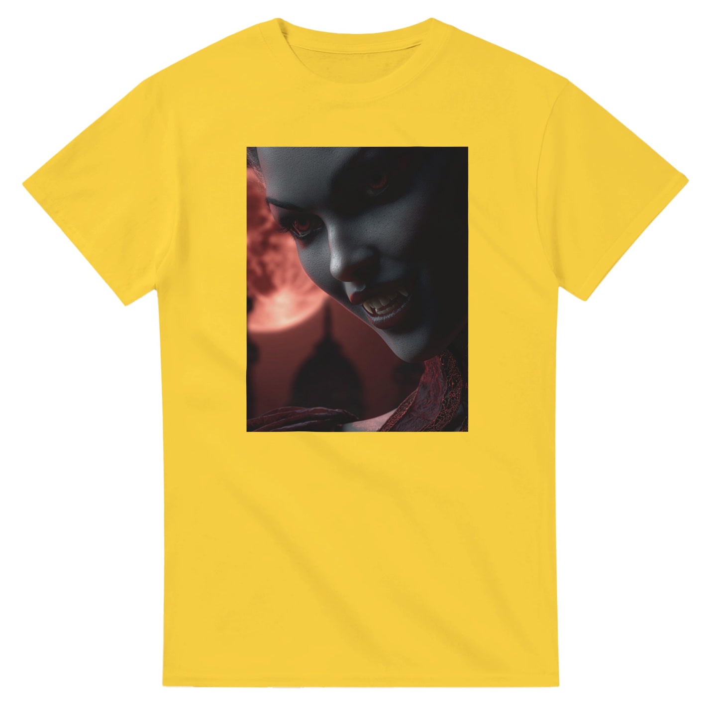 Cute Lil' Vampire on a Heavyweight T-shirt