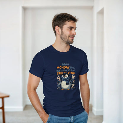 Charming Lil' Caped Vampire on a kids Heavyweight T-shirt