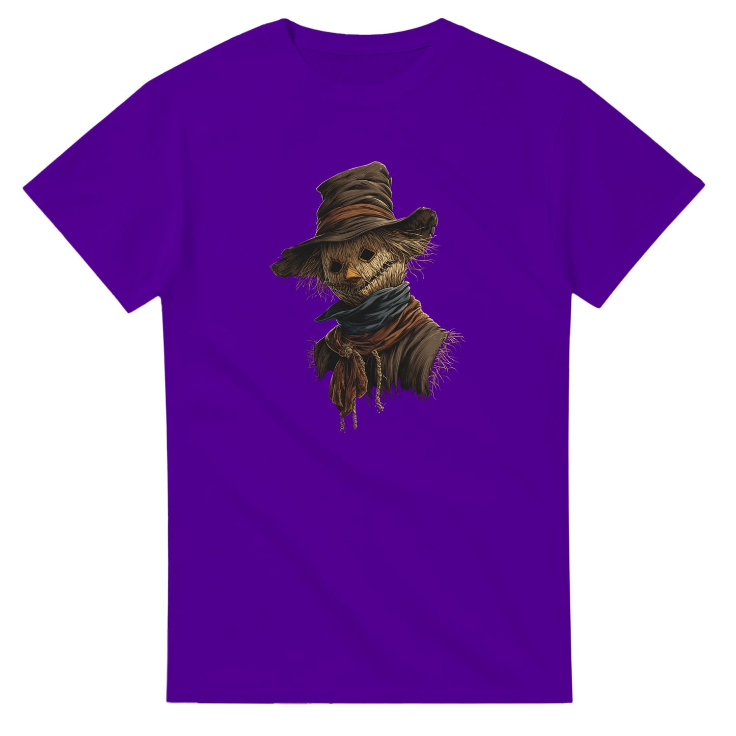 Rustic Scarecrow on a Heavyweight T-shirt