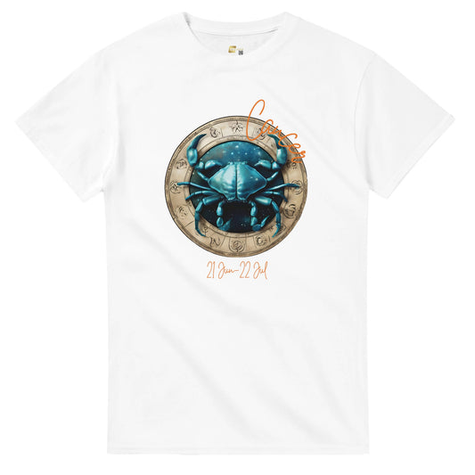 heavyweight crewneck t-shirt Astrology cancer crab personalized