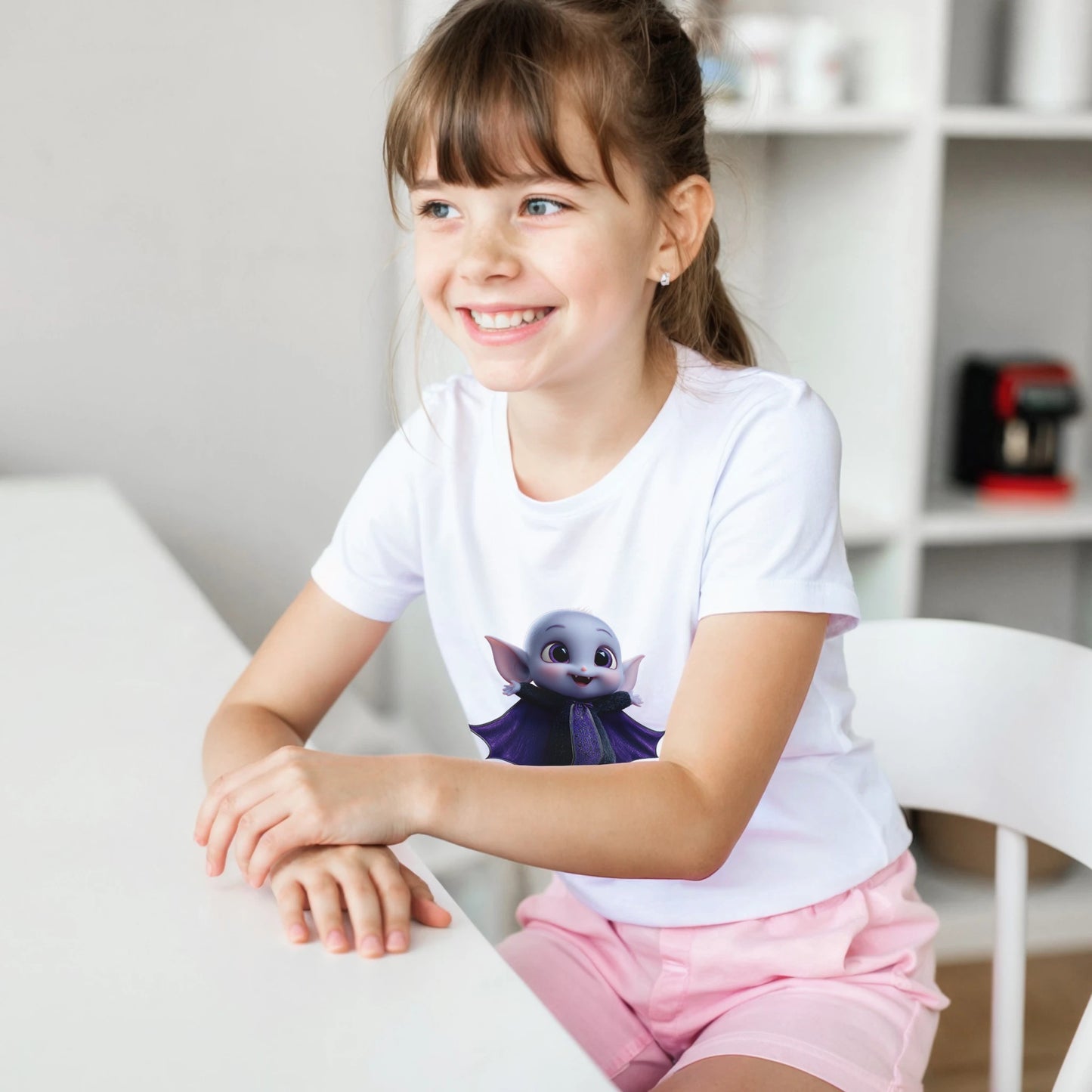 Cute Lil' Vampire on a Heavyweight T-shirt