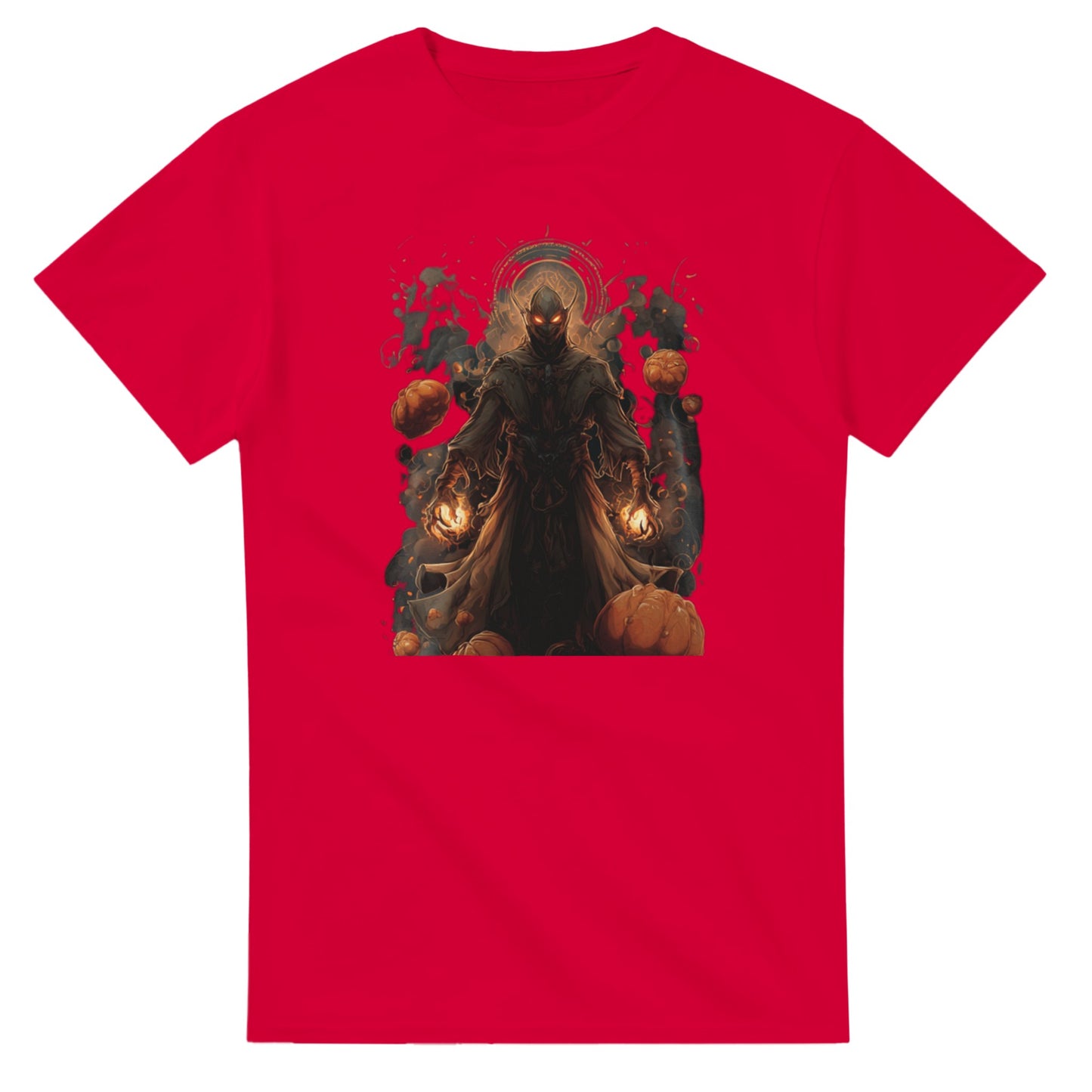 Mystical Halloween Spirit on a Heavyweight T-shirt