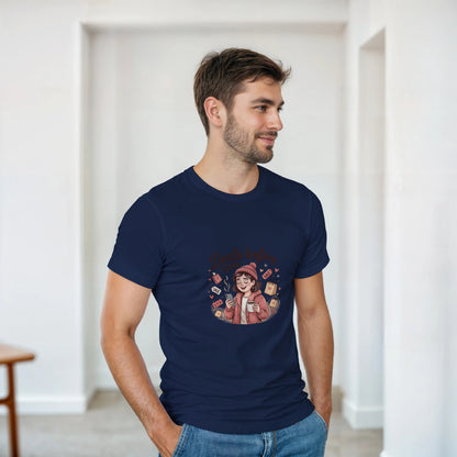 Deals Before Decaf heavyweight t-shirt mockup
