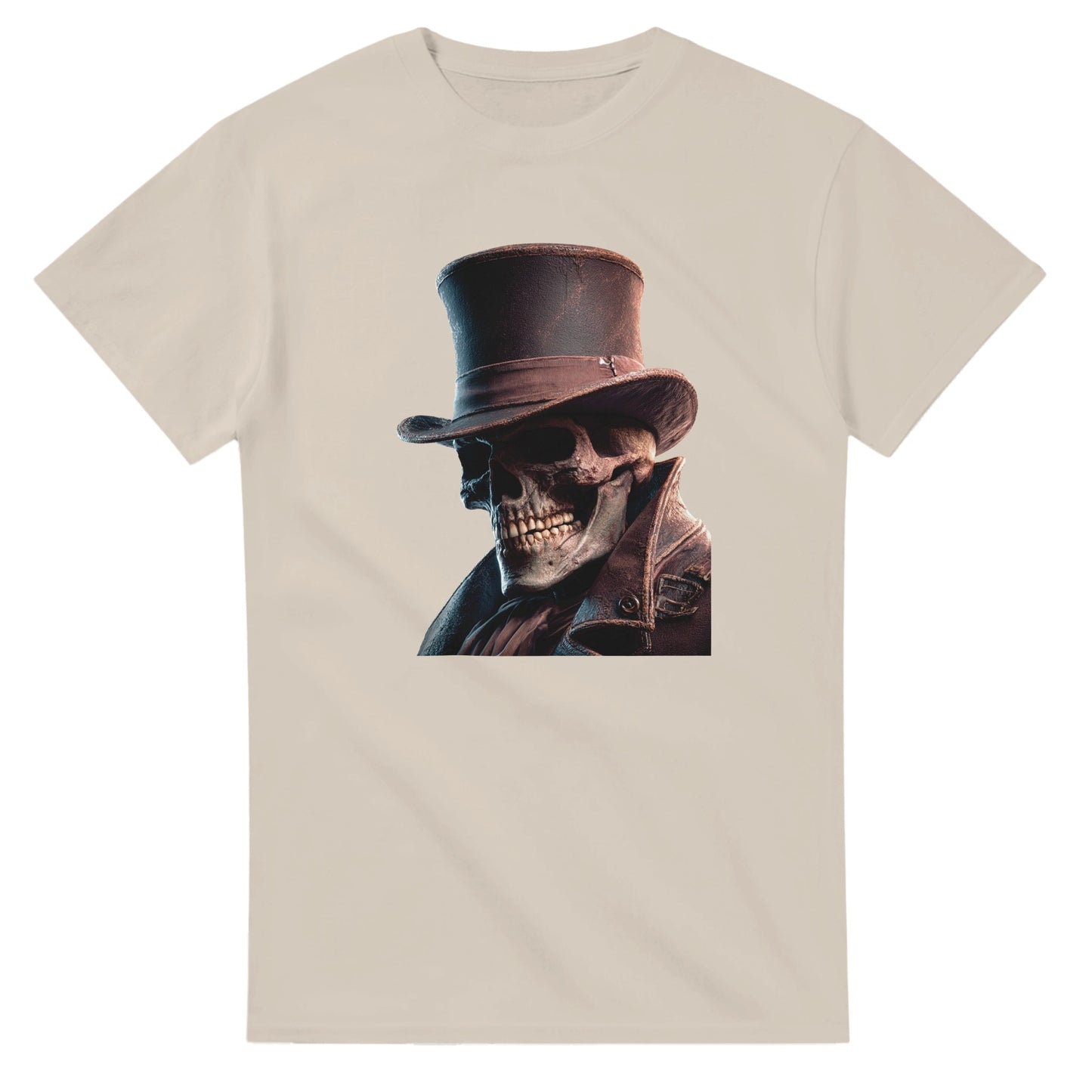 Steampunk Skeleton on a Heavyweight T-shirt
