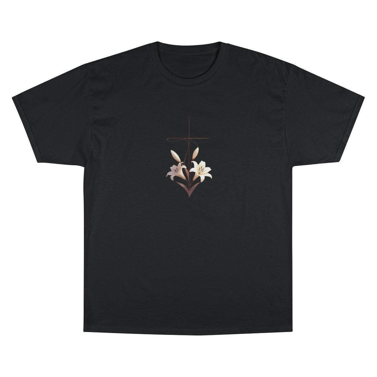 Divine Lilies Cross Spiritual Symbol product type