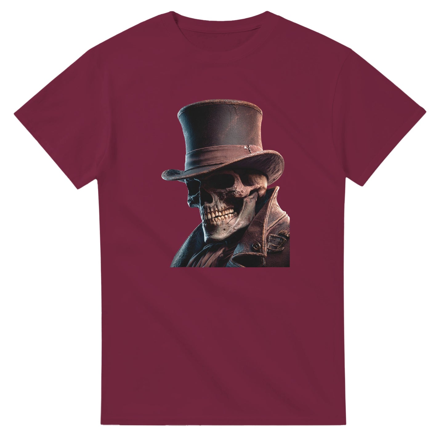 Steampunk Skeleton on a Heavyweight T-shirt
