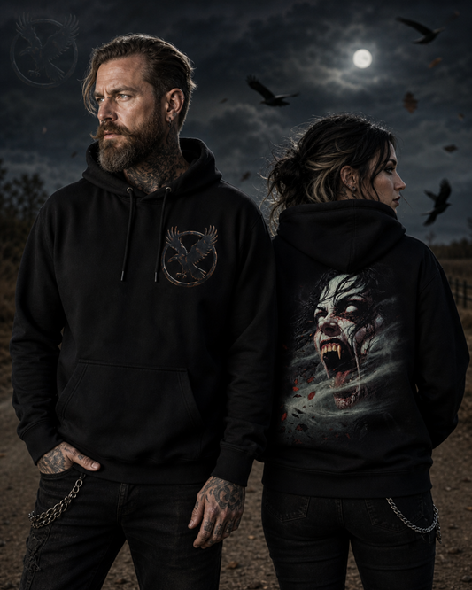 Banshee - Irish Folklore Dark Art Premium Graphic Hoodie