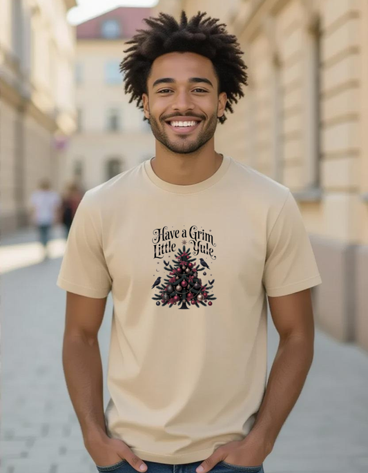 Have a Grim Little Yule on a Jersey T-Shirt