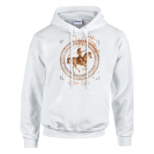 classic unisex pullover hoodie Astrology sagittarius horseman personalized
