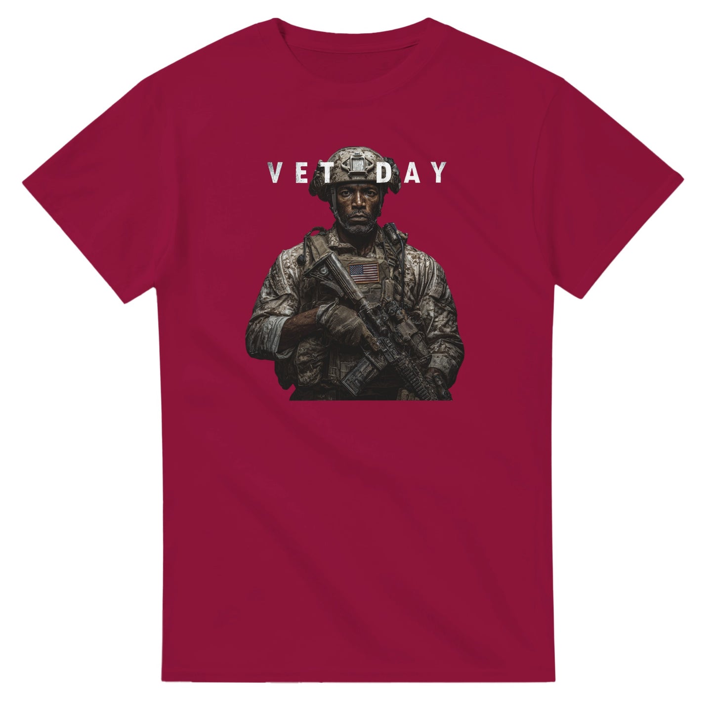 Vet Day Honor on a heavyweight t-shirt
