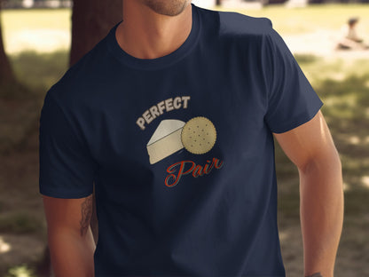 Perfect Pair Cheese and Cracker Graphic Tee