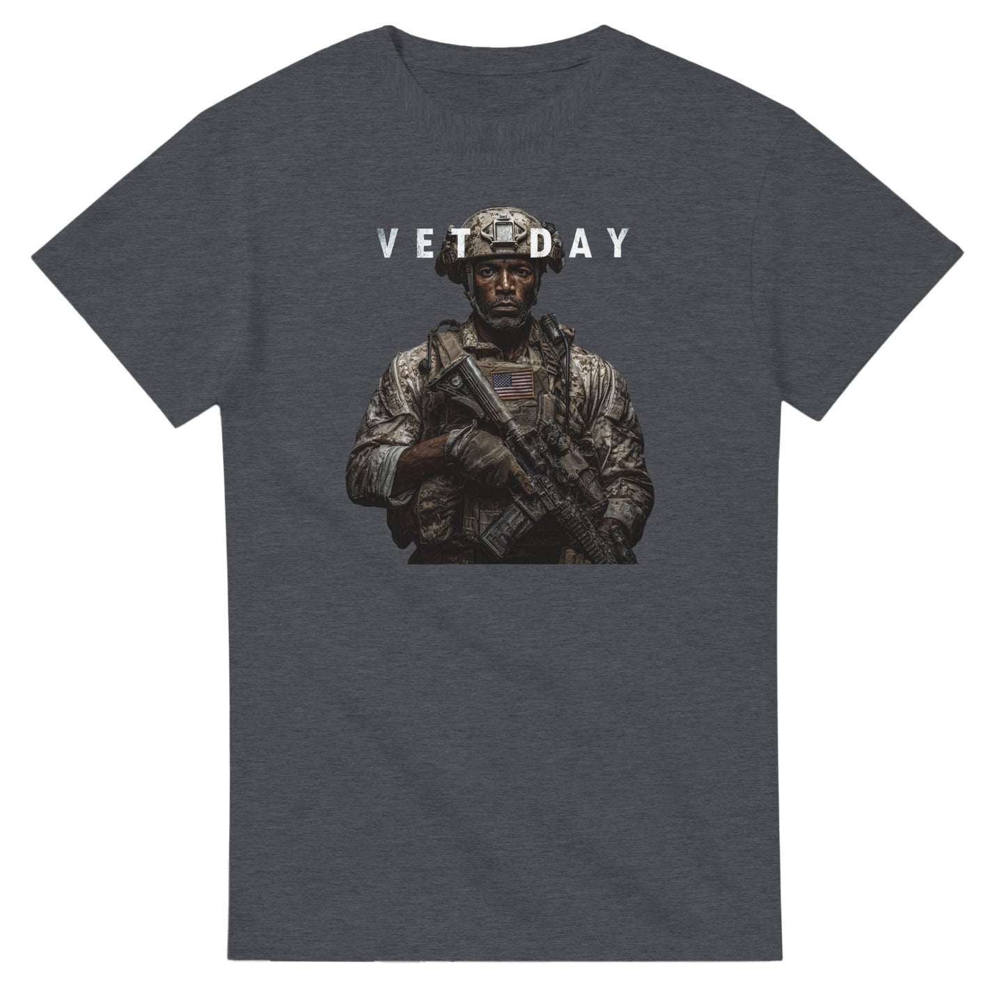 Vet Day Honor on a heavyweight t-shirt