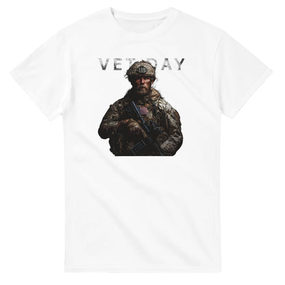 Honoring Heroes on a heavyweight t-shirt