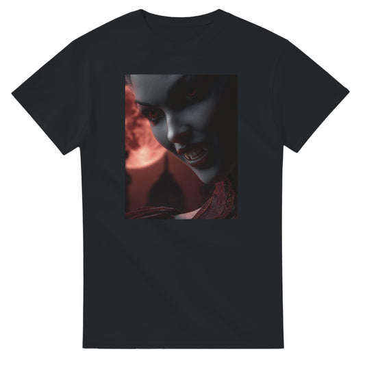Cute Lil' Vampire on a Heavyweight T-shirt