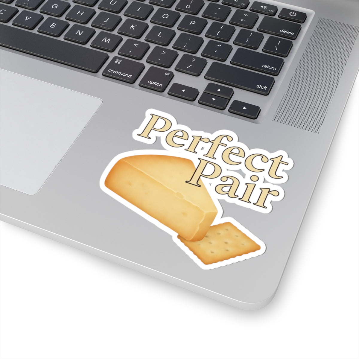 Perfect Pair phrase on a Kiss-Cut Sticker