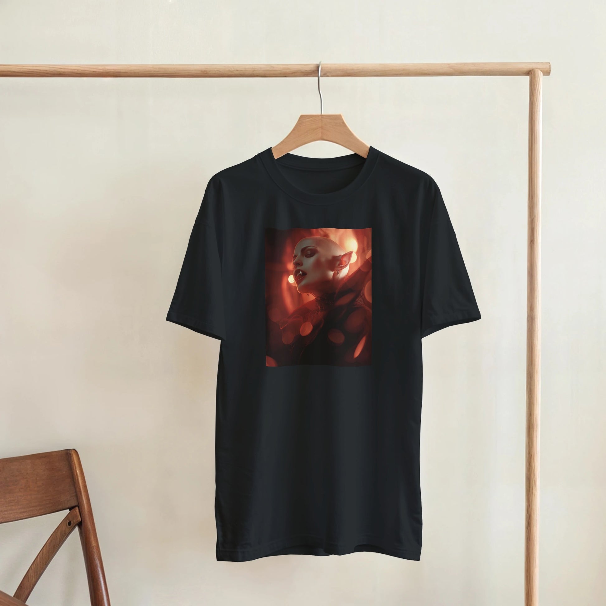 Cute Lil' Vampire on a Heavyweight T-shirt