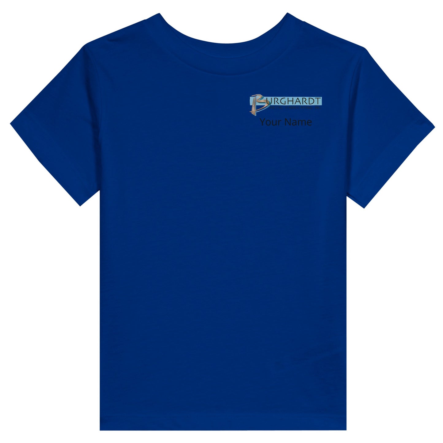 Burghardt Metal Fabricating, Inc., logo on a Toddler T-Shirt