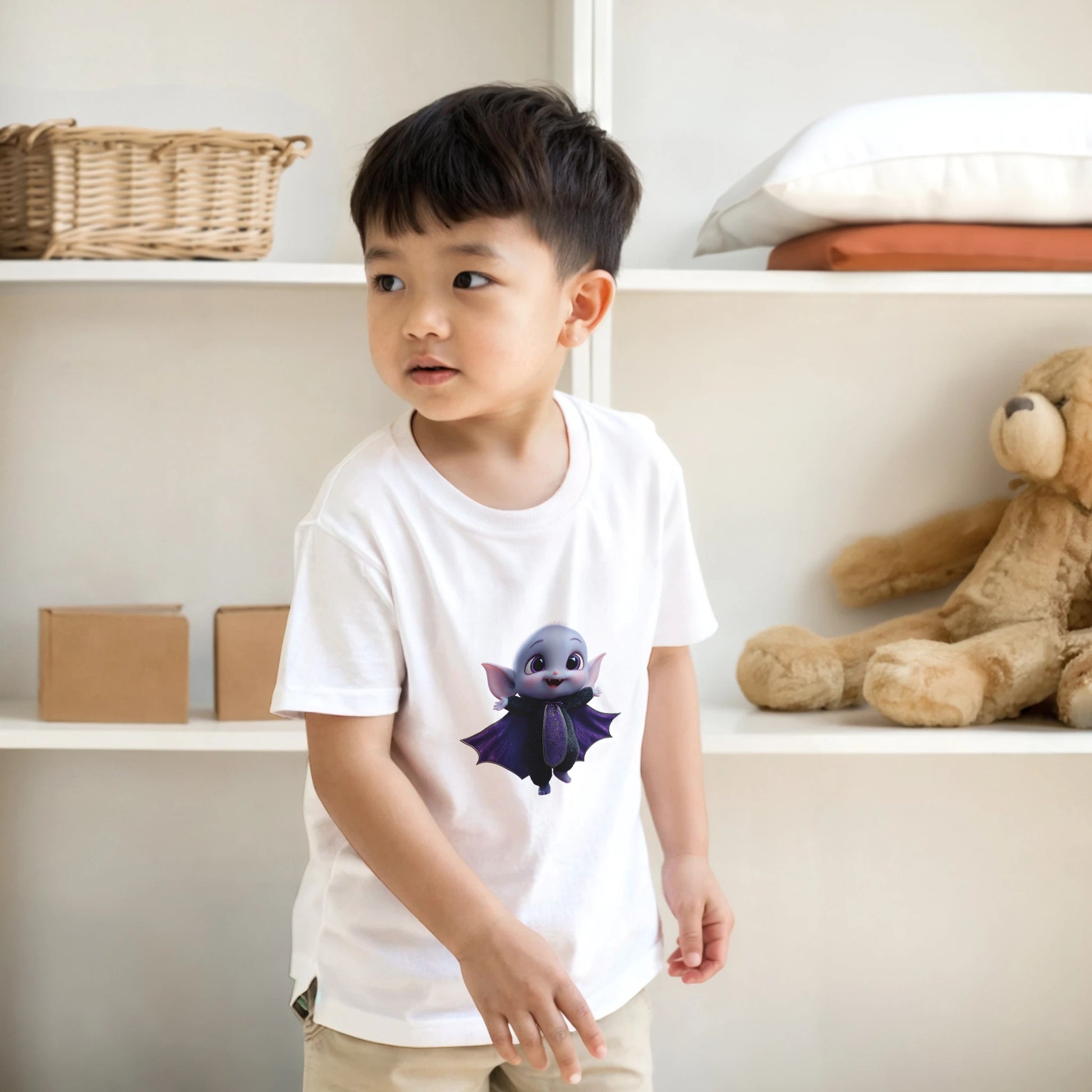 Cute Lil' Vampire on a Heavyweight T-shirt