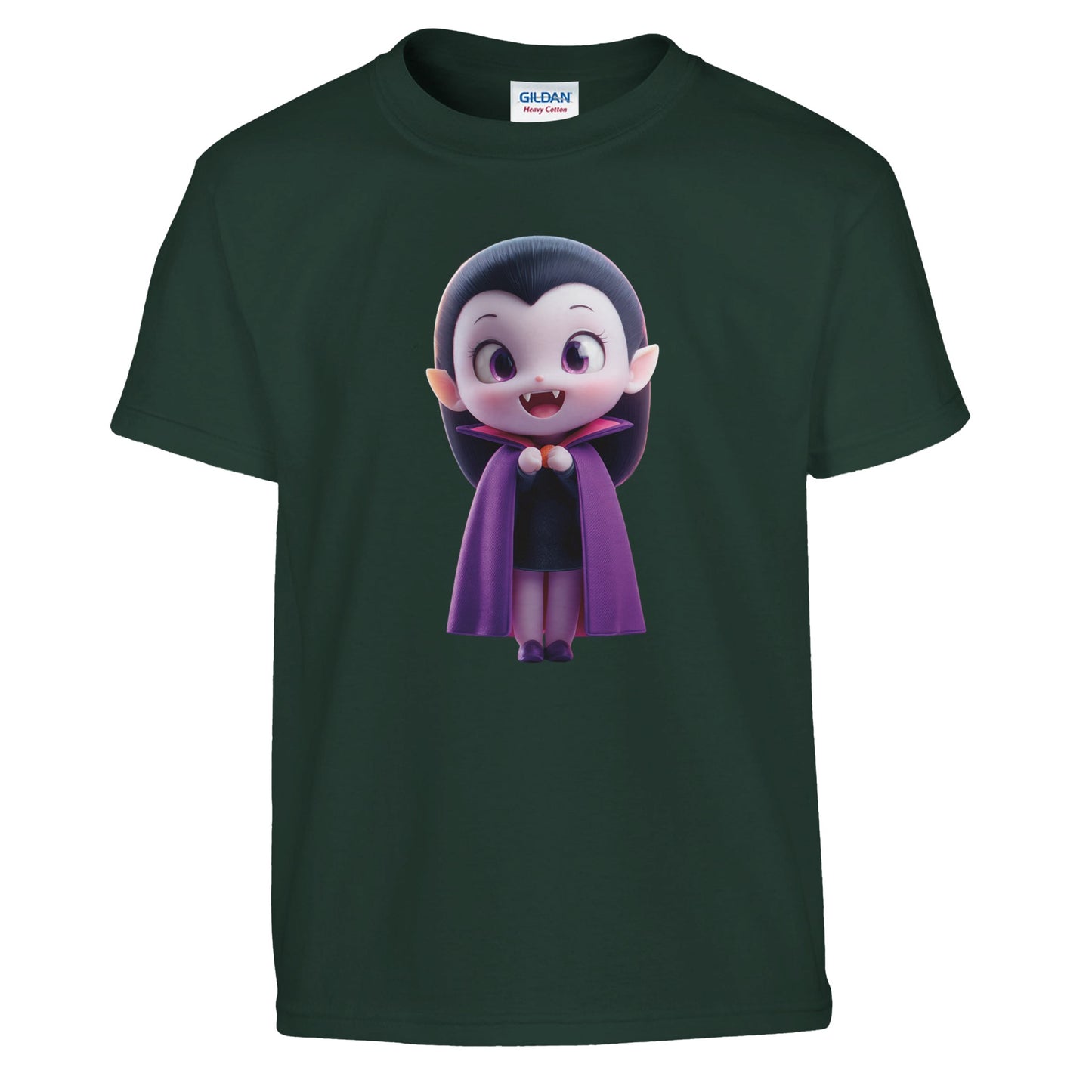 Cute Lil' Vampire on a Heavyweight T-shirt