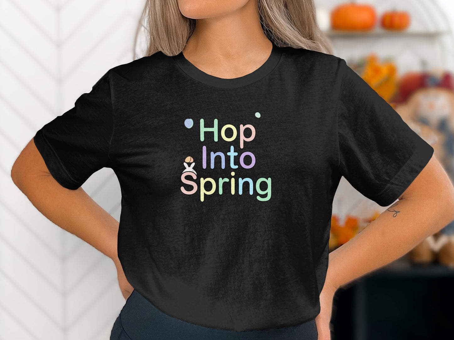 Hop Into Spring Pastel Bunny Design Graphic T-Shirt product type

Spring
Easter
Bunny
Rabbit
Pastel
Hop
Into
Spring design
Cute design
T-shirt
Graphic tee
Seasonal
Holiday
Black shirt
Women's shirt
Unisex shirt
Fun design
Celebration
Colorful text
Apparel