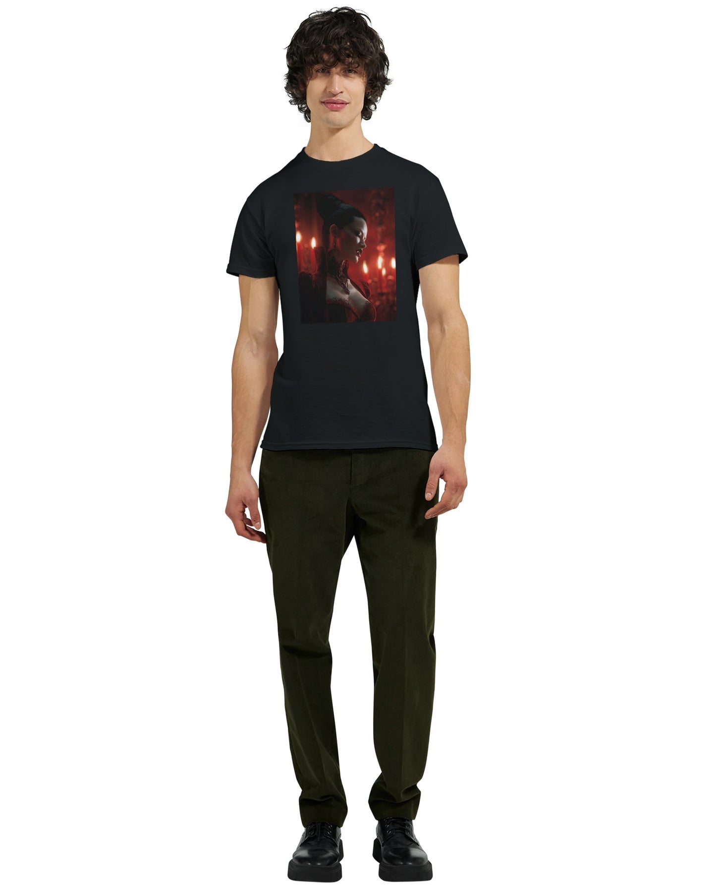 Cute Lil' Vampire on a Heavyweight T-shirt