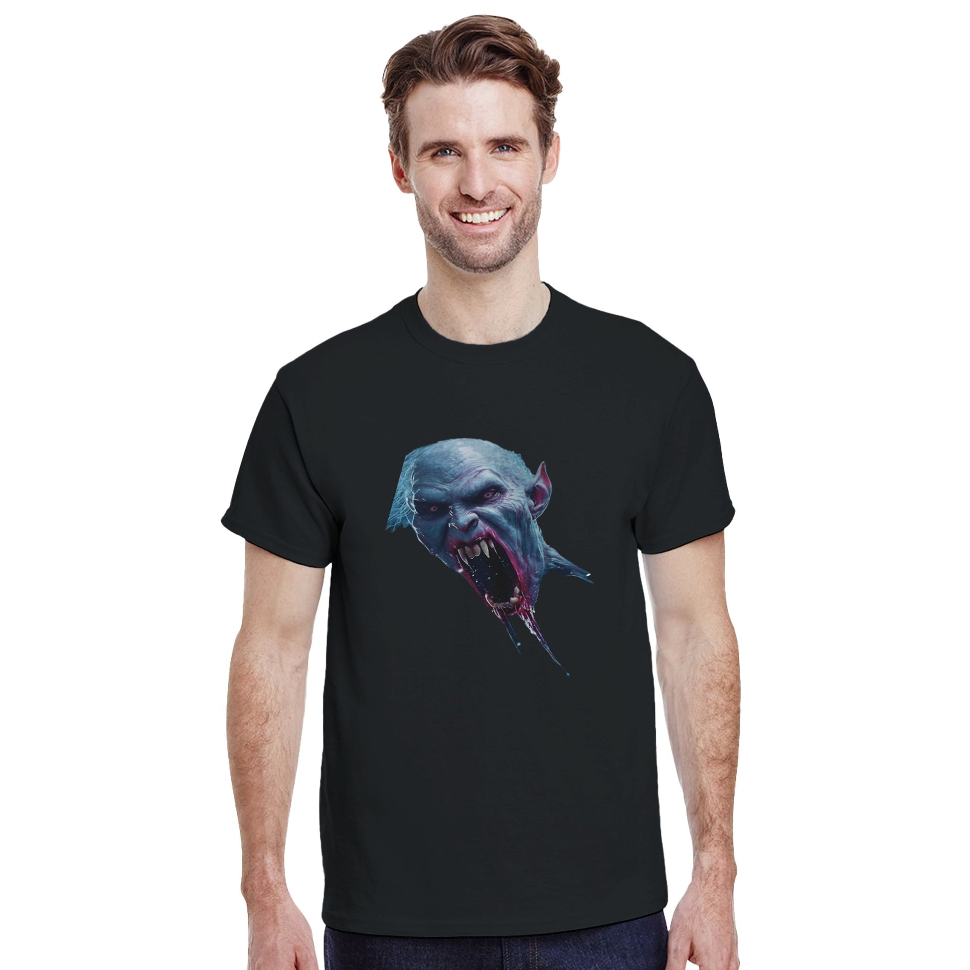 Cute Lil' Vampire on a Heavyweight T-shirt