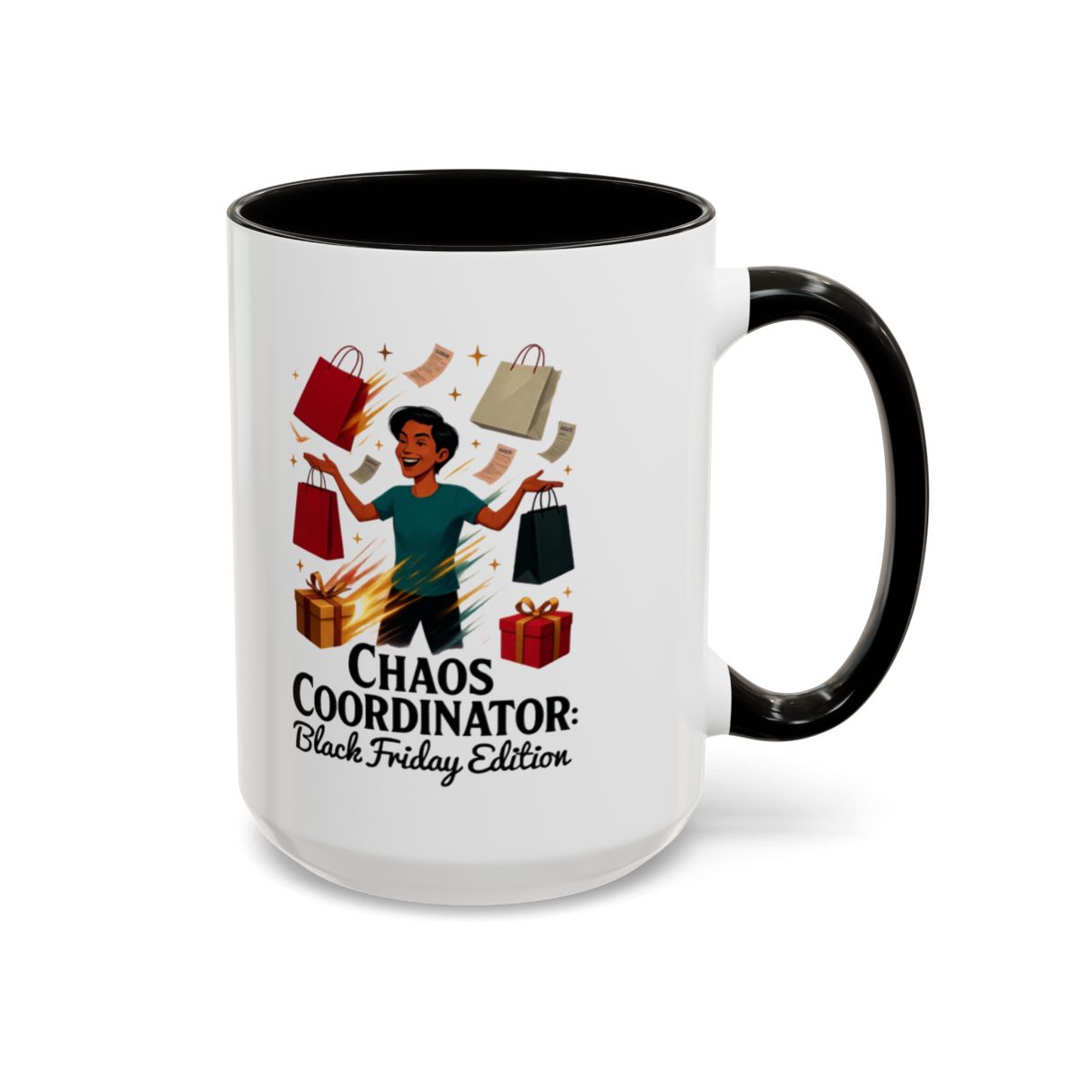 Chaos Coordinator Black Friday Edition mug